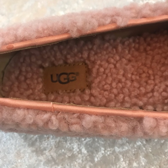 NWT Ugg Hailey Fluff Loafer Pink Size 8 & 9 - Picture 3 of 6